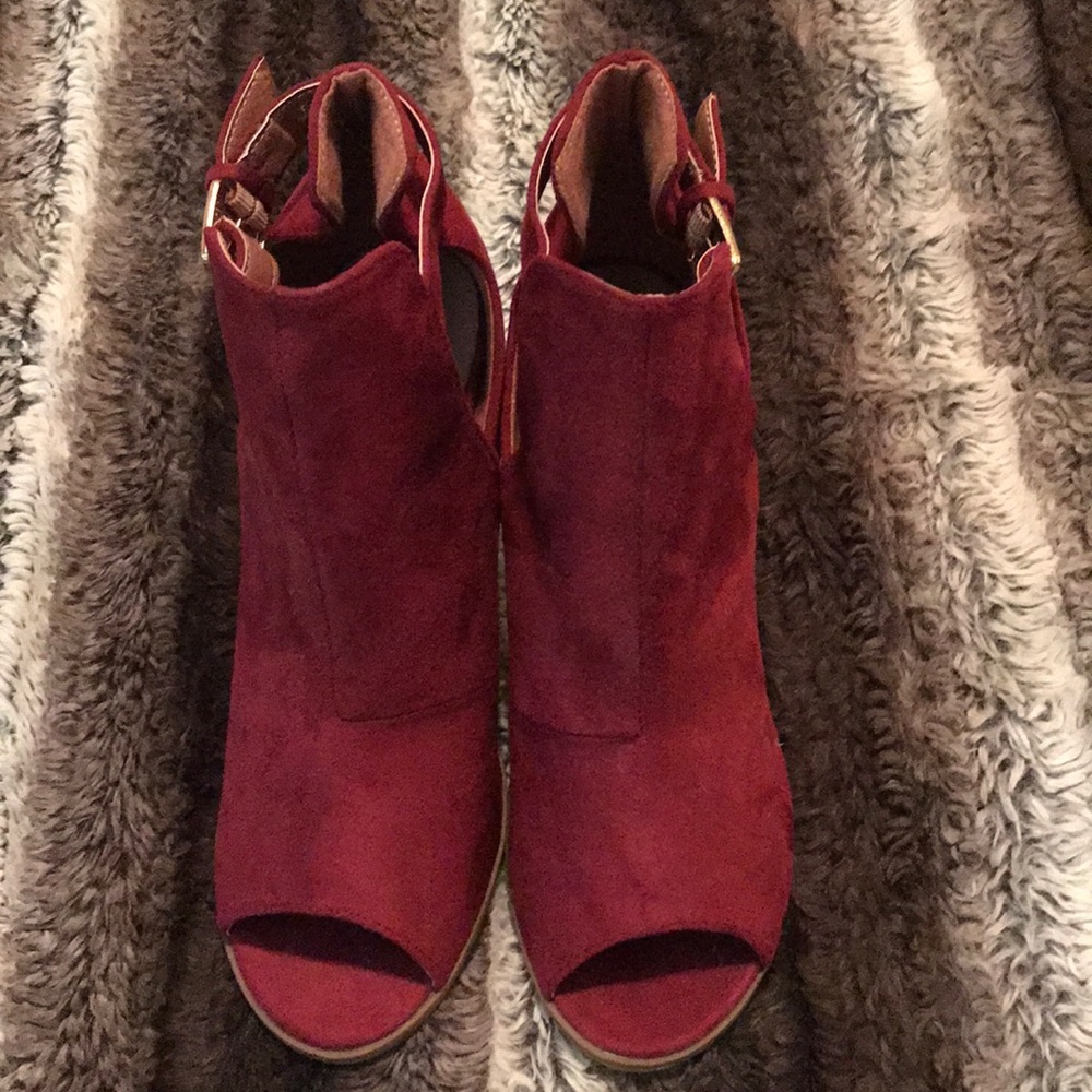 Merlot colored heels